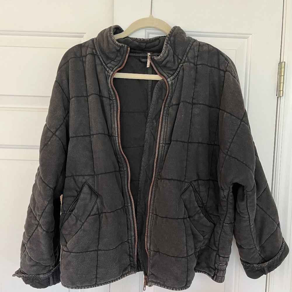 Free people dolman quilted jacket